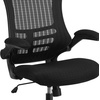 image:imageFlash Furniture Kelista HighBack Swivel Office Chair with Adjustable Lumbar Support and Seat Height Ergonomic Mesh Desk Chair BlackBlack