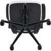 image:imageFlash Furniture Kelista MidBack Swivel Office Chair with Adjustable Seat Height Ergonomic Mesh Desk Chair with LeatherSoft Seat BlackWhite Mesh
