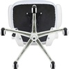 image:imageFlash Furniture Kelista MidBack Swivel Office Chair with Adjustable Seat Height Ergonomic Mesh Desk Chair with LeatherSoft Seat BlackWhite MeshWhite Frame