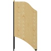 image:imageFlash Furniture Kevin Starter Student Study Carrel for Testing Centers and Classrooms Starter Study Carrel UnitPrivate Student Testing Desk GrayOak
