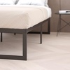 image:imageFlash Furniture Lana 14 Inch Metal Platform Bed Frame  No Box Spring Needed with Steel Slat Support and Quick Lock Functionality TwinKing