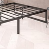 image:imageFlash Furniture Lana 14 Inch Metal Platform Bed Frame  No Box Spring Needed with Steel Slat Support and Quick Lock Functionality TwinKing