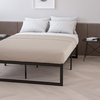 image:imageFlash Furniture Lana 14 Inch Metal Platform Bed Frame  No Box Spring Needed with Steel Slat Support and Quick Lock Functionality TwinQueen