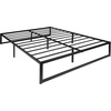 image:imageFlash Furniture Lana 14 Inch Metal Platform Bed Frame  No Box Spring Needed with Steel Slat Support and Quick Lock Functionality TwinQueen