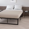 image:imageFlash Furniture Lana 14 Inch Metal Platform Bed Frame  No Box Spring Needed with Steel Slat Support and Quick Lock Functionality TwinTwin