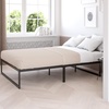 image:imageFlash Furniture Lana 14 Inch Metal Platform Bed Frame  No Box Spring Needed with Steel Slat Support and Quick Lock Functionality TwinTwin