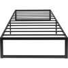 image:imageFlash Furniture Lana 14 Inch Metal Platform Bed Frame  No Box Spring Needed with Steel Slat Support and Quick Lock Functionality TwinTwin