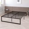 image:imageFlash Furniture Lana 14 Inch Metal Platform Bed Frame  No Box Spring Needed with Steel Slat Support and Quick Lock Functionality TwinTwin