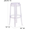 image:imageFlash Furniture Laney 2975 High Transparent Barstool