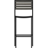 image:imageFlash Furniture Lark Commercial Grade Bar Height Stool AllWeather Outdoor Bar Stool with Faux Wood Poly Resin Slats and Aluminum Frame TeakGray Wash