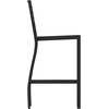 image:imageFlash Furniture Lark Commercial Grade Bar Height Stool AllWeather Outdoor Bar Stool with Faux Wood Poly Resin Slats and Aluminum Frame TeakGray Wash