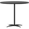 image:imageFlash Furniture Lars Black 24 Round Wood Cocktail Table with 30 and 42 ColumnsBlack
