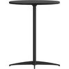 image:imageFlash Furniture Lars Black 24 Round Wood Cocktail Table with 30 and 42 ColumnsBlack