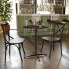 image:imageFlash Furniture Lars Black 24 Round Wood Cocktail Table with 30 and 42 ColumnsBlack