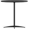 image:imageFlash Furniture Lars Black 24 Round Wood Cocktail Table with 30 and 42 ColumnsBlack