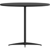 image:imageFlash Furniture Lars Black 24 Round Wood Cocktail Table with 30 and 42 ColumnsBlack