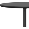 image:imageFlash Furniture Lars Black 24 Round Wood Cocktail Table with 30 and 42 ColumnsBlack