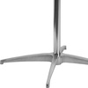 image:imageFlash Furniture Lars Black 24 Round Wood Cocktail Table with 30 and 42 ColumnsNatural