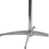 image:imageFlash Furniture Lars Black 24 Round Wood Cocktail Table with 30 and 42 ColumnsNatural