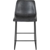 image:imageFlash Furniture LeatherSoft Counter Height Stools Gray 2Pieces 2ETER1834524GY
