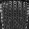 image:imageFlash Furniture Lila Modern Rattan IndoorOutdoor Stackable Dining Chairs Stacking Rattan Bistro Chairs for Patio or Restaurant Set of 4 BrownBlack