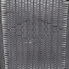 image:imageFlash Furniture Lila Modern Rattan IndoorOutdoor Stackable Dining Chairs Stacking Rattan Bistro Chairs for Patio or Restaurant Set of 4 BrownGrey