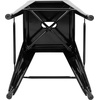 image:imageFlash Furniture Lily 30 High Metal Indoor Bar Stool in Teal  Stackable Set of 4Black