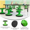 image:imageFlash Furniture Lucas Fixed Height Active Wobble Stool 14 Inch Seat Height Classroom Flexible Seating Elementary Wobble Chair for Kids Wiggle Seat for Sensory Kids BlueGreen