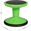 image:imageFlash Furniture Lucas Fixed Height Active Wobble Stool 14 Inch Seat Height Classroom Flexible Seating Elementary Wobble Chair for Kids Wiggle Seat for Sensory Kids BlueGreen
