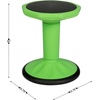 image:imageFlash Furniture Lucas Fixed Height Active Wobble Stool 14 Inch Seat Height Classroom Flexible Seating Elementary Wobble Chair for Kids Wiggle Seat for Sensory Kids BlueGreen