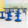 image:imageFlash Furniture Lucas Fixed Height Active Wobble Stool 14 Inch Seat Height Classroom Flexible Seating Elementary Wobble Chair for Kids Wiggle Seat for Sensory Kids BlueBlue