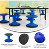 image:imageFlash Furniture Lucas Fixed Height Active Wobble Stool 14 Inch Seat Height Classroom Flexible Seating Elementary Wobble Chair for Kids Wiggle Seat for Sensory Kids BlueBlue