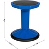 image:imageFlash Furniture Lucas Fixed Height Active Wobble Stool 14 Inch Seat Height Classroom Flexible Seating Elementary Wobble Chair for Kids Wiggle Seat for Sensory Kids BlueBlue