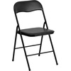 image:imageFlash Furniture Madison 5Piece Folding Card Table and Chairs Set Portable Event Table and Chairs Set BlackBlack