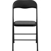 image:imageFlash Furniture Madison 5Piece Folding Card Table and Chairs Set Portable Event Table and Chairs Set BlackBlack