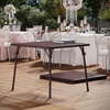 image:imageFlash Furniture Madison 5Piece Folding Card Table and Chairs Set Portable Event Table and Chairs Set BlackBrown