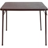 image:imageFlash Furniture Madison 5Piece Folding Card Table and Chairs Set Portable Event Table and Chairs Set BlackBrown