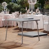 image:imageFlash Furniture Madison 5Piece Folding Card Table and Chairs Set Portable Event Table and Chairs Set BlackGrey
