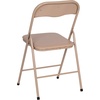 image:imageFlash Furniture Madison 5Piece Folding Card Table and Chairs Set Portable Event Table and Chairs Set BlackTan
