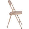 image:imageFlash Furniture Madison 5Piece Folding Card Table and Chairs Set Portable Event Table and Chairs Set BlackTan