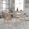 image:imageFlash Furniture Madison 5Piece Folding Card Table and Chairs Set Portable Event Table and Chairs Set BlackTan