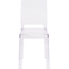 image:imageFlash Furniture McKenna 4 Pack Ghost Chair with Square Back in Transparent CrystalSet of 1