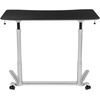 image:imageFlash Furniture Merritt SitDown StandUp Dark Wood Grain Computer Ergonomic Desk with 37375W Top Adjustable Range 29  4075Black
