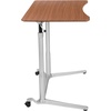 image:imageFlash Furniture Merritt SitDown StandUp Dark Wood Grain Computer Ergonomic Desk with 37375W Top Adjustable Range 29  4075Cherry