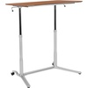 image:imageFlash Furniture Merritt SitDown StandUp Dark Wood Grain Computer Ergonomic Desk with 37375W Top Adjustable Range 29  4075Cherry