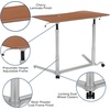 image:imageFlash Furniture Merritt SitDown StandUp Dark Wood Grain Computer Ergonomic Desk with 37375W Top Adjustable Range 29  4075Cherry
