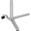 image:imageFlash Furniture Merritt SitDown StandUp Dark Wood Grain Computer Ergonomic Desk with 37375W Top Adjustable Range 29  4075Dark Wood Grain