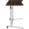 image:imageFlash Furniture Merritt SitDown StandUp Dark Wood Grain Computer Ergonomic Desk with 37375W Top Adjustable Range 29  4075Dark Wood Grain