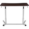 image:imageFlash Furniture Merritt SitDown StandUp Dark Wood Grain Computer Ergonomic Desk with 37375W Top Adjustable Range 29  4075Dark Wood Grain