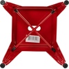 image:imageFlash Furniture Metal Dining Table Height Stool  Backless Red Kai Commercial Grade Stool  18 Inch Stackable Dining Chair  Set of 4Red